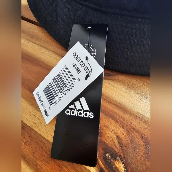 🆕 Adidas Classic Black Bucket Hat - One Size - Picture 2 of 6